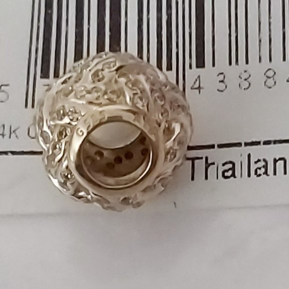 Pandora 14K GOLD  SPARKLING LOVE KNOT CHARM 750991CZ - Picture 6 of 12